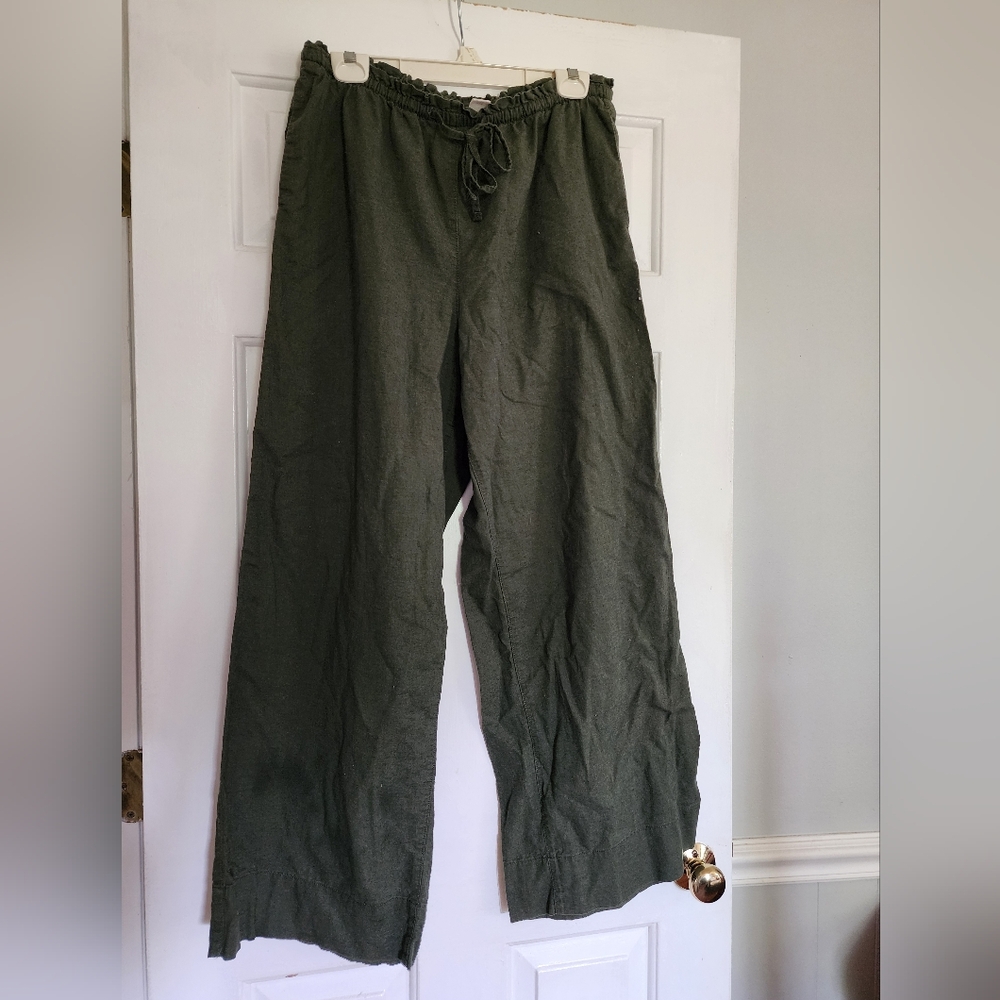 H&M Linen Wide Leg